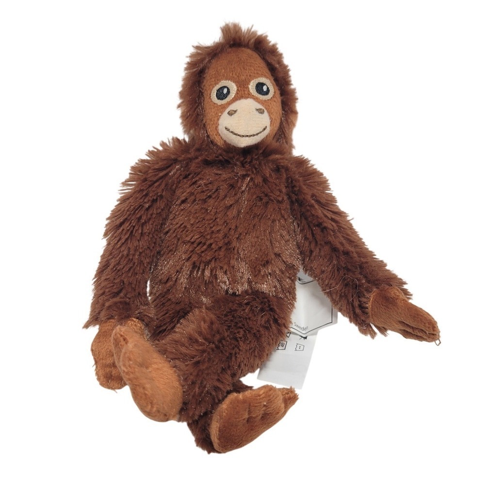 New Djungelskog MINI Orangutan Plush Ikea Soft Toy 7.75" 506.061.05